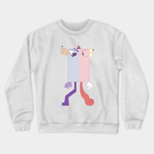 Rectangular dogs Crewneck Sweatshirt